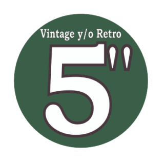 5" Vintage y/o Retro