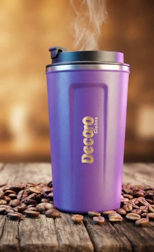 VASO TERMICO DE 510ML - DECORO GLOBOS
