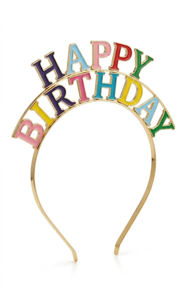 DIADEMA METAL HAPPY BIRTDAY COLORES PFM-10167201
