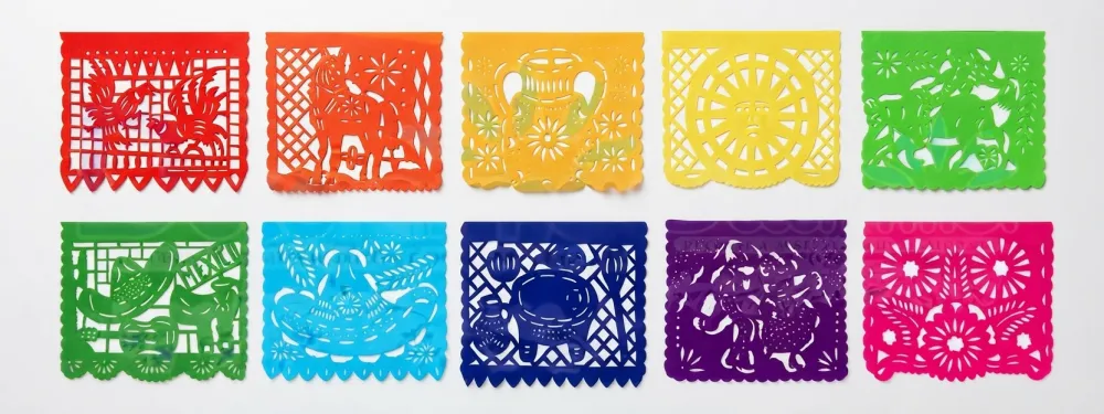 PAPEL PICADO GRANDE SUELTO MUERTO