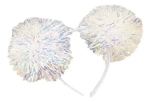 DIADEMA POMPONES DE ESCARCHA 225915 24545