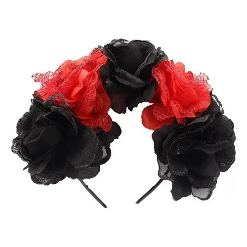DIADEMA DE FLORES COLORES DDM-290 DDM-W-225 225921