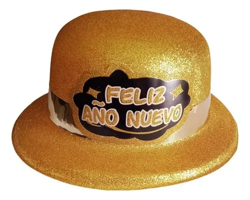 SOMBRERO BOMBIN DIAMANTINA FELIZ AÑO NUEVO BT-2288 XN-357
