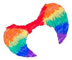ALAS DE PAJARO ARCOIRIS CHICA TLX-828 LGTB