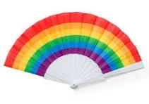 ABANICO ARCOIRIS LGTB BT-1723 TXL-014