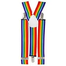 TIRANTES PAYASO ARCO IRIS LGTB TXL-490