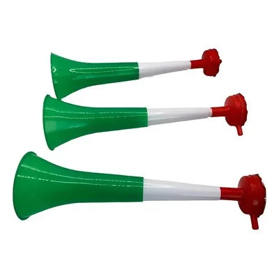 TROMPETA GRANDE TRICOLOR MEXICANO PATRIO G-02
