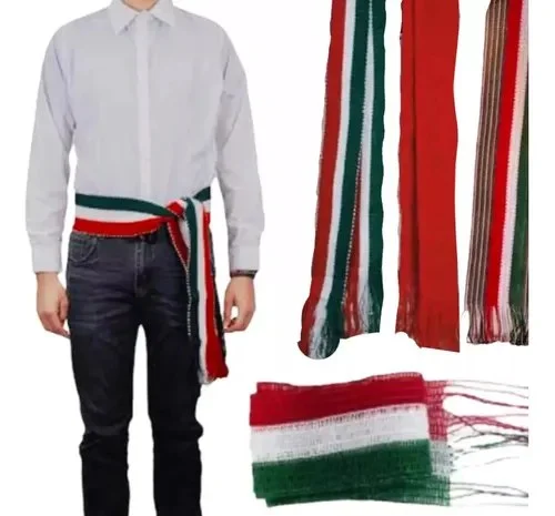 FAJO DE TELA MEXICANO PATRIO