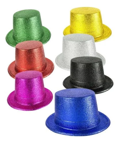 SOMBRERO COPA BRILLANTINA COLORES LISOS PFM-1675113 PFM-25182 PFM-25181 PFM-25816