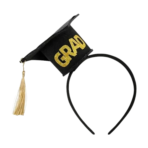 DIADEMA GRADUACION CON GORRITO GRAD RESALTADO P-2628