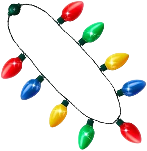 COLLAR FOCO CON LUZ NAVIDAD CLL-S-390 SD-6