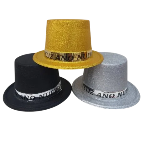 SOMBRERO BRILLANTINA FELIZ AÑO NUEVO BT-1429 BT-2289 PFM-35 25185 251811 251812 251810
