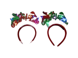 DIADEMA FELIZ NAVIDAD CON LUZ FOAMI LAU-QW11399