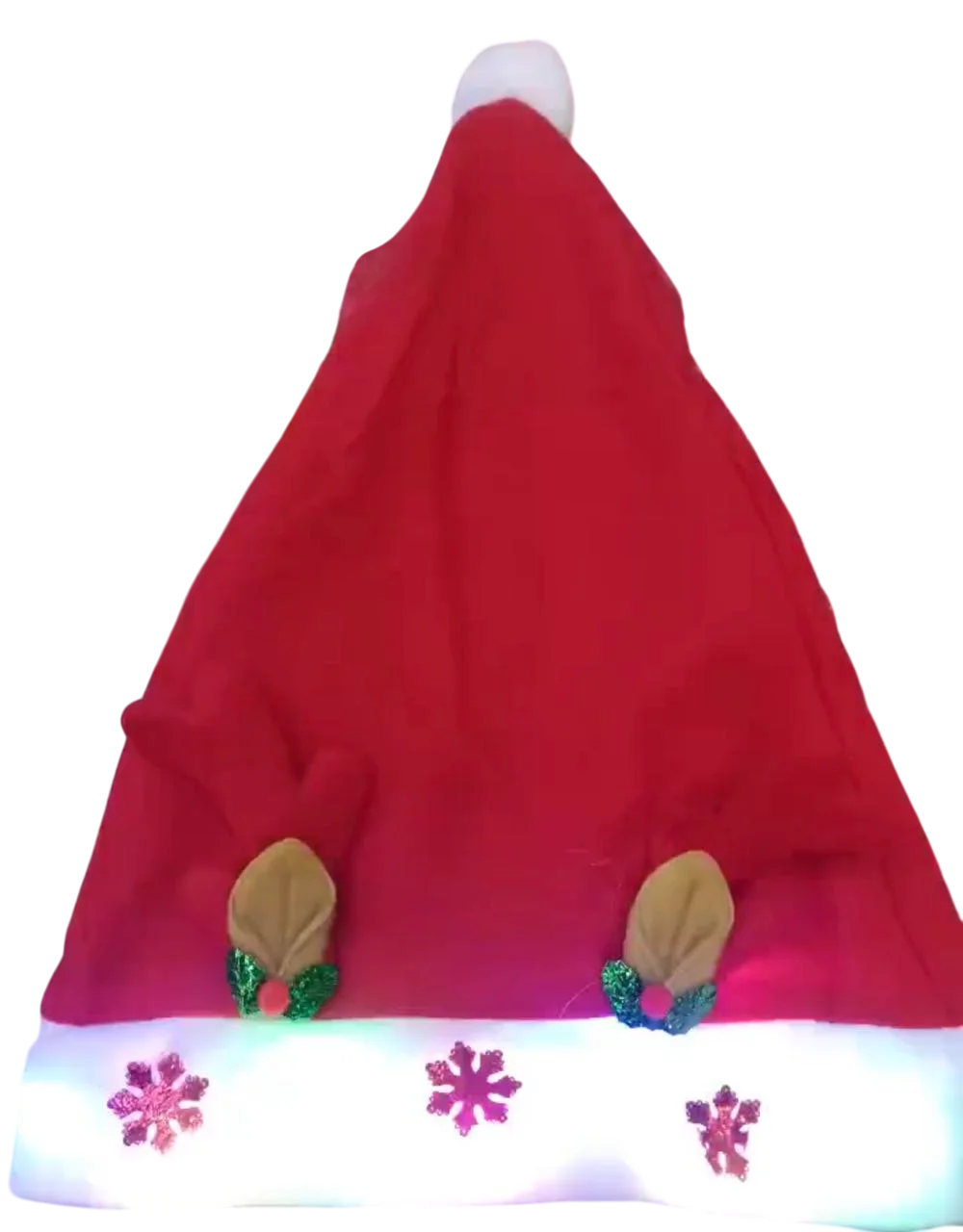 GORRO SANTA DE OREJITA CON LUZ LAU-QW11405