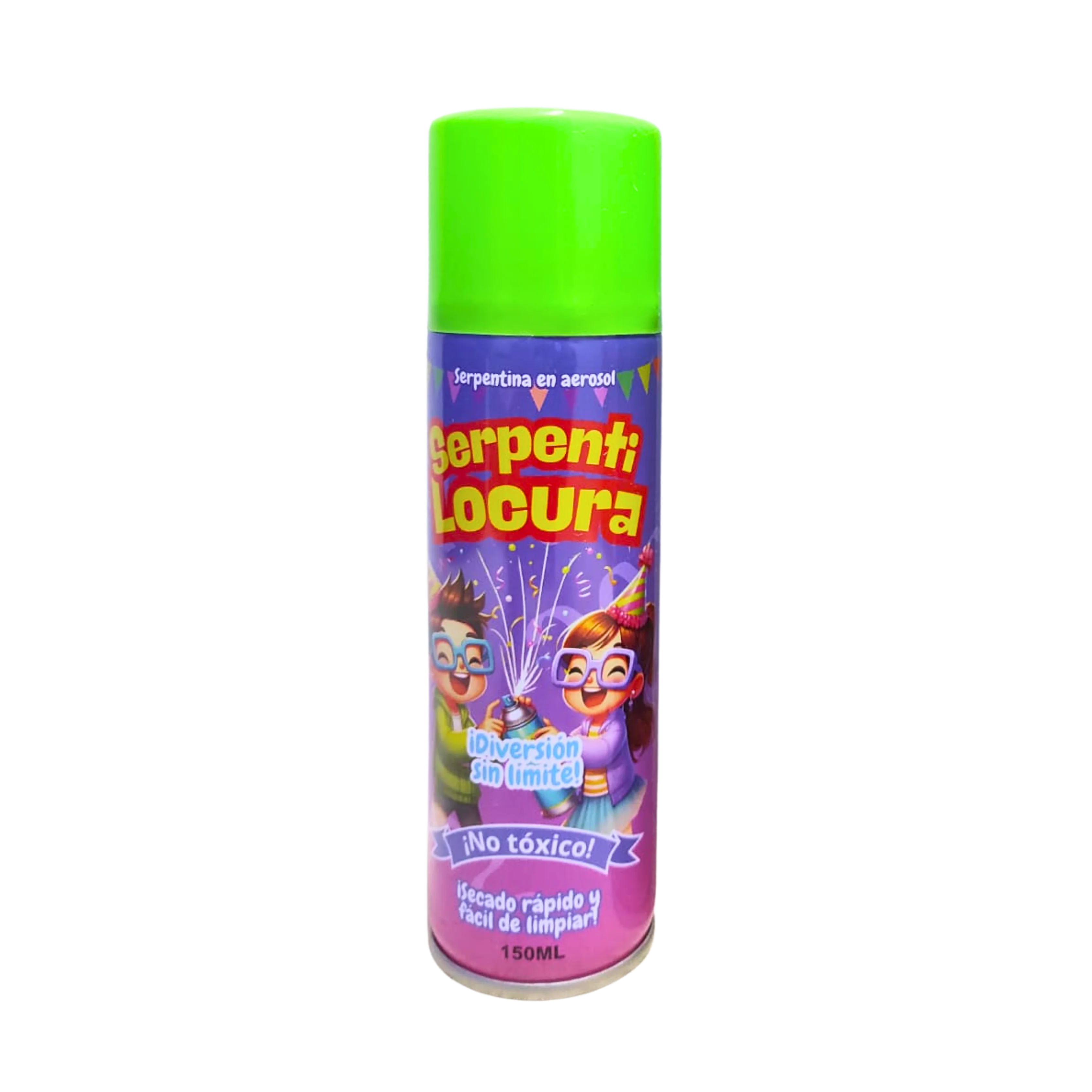 SERPENTINA LOCURA EN AEROSOL 150 ML