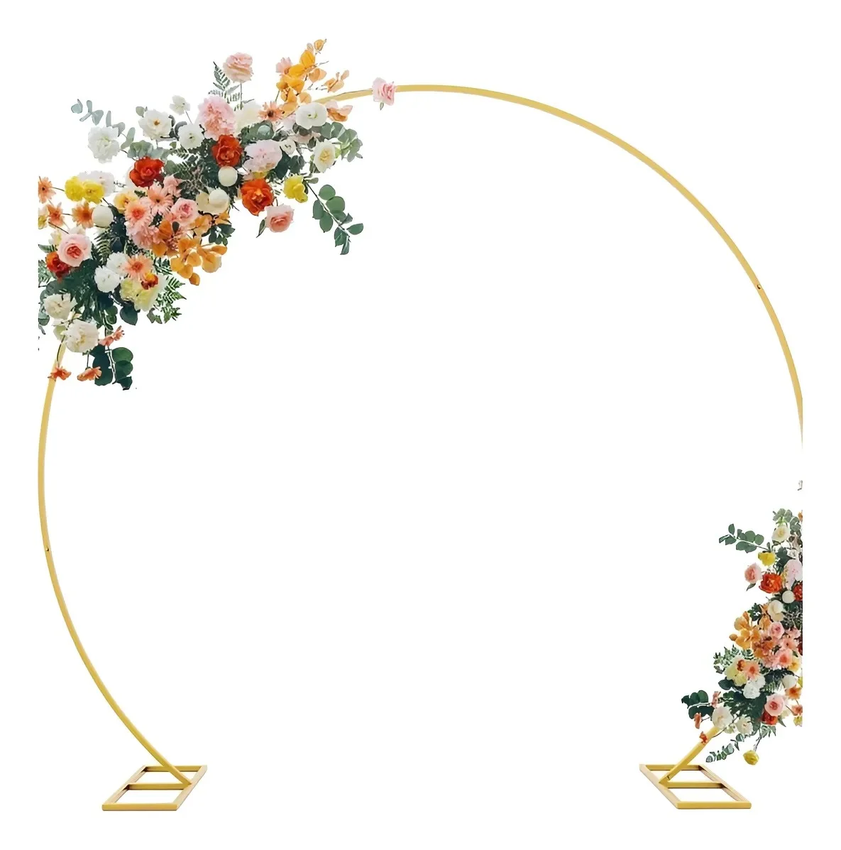 BASE HIERRO MEDIO CIRCULO 1 PZ 265CM * 205 CM BP9