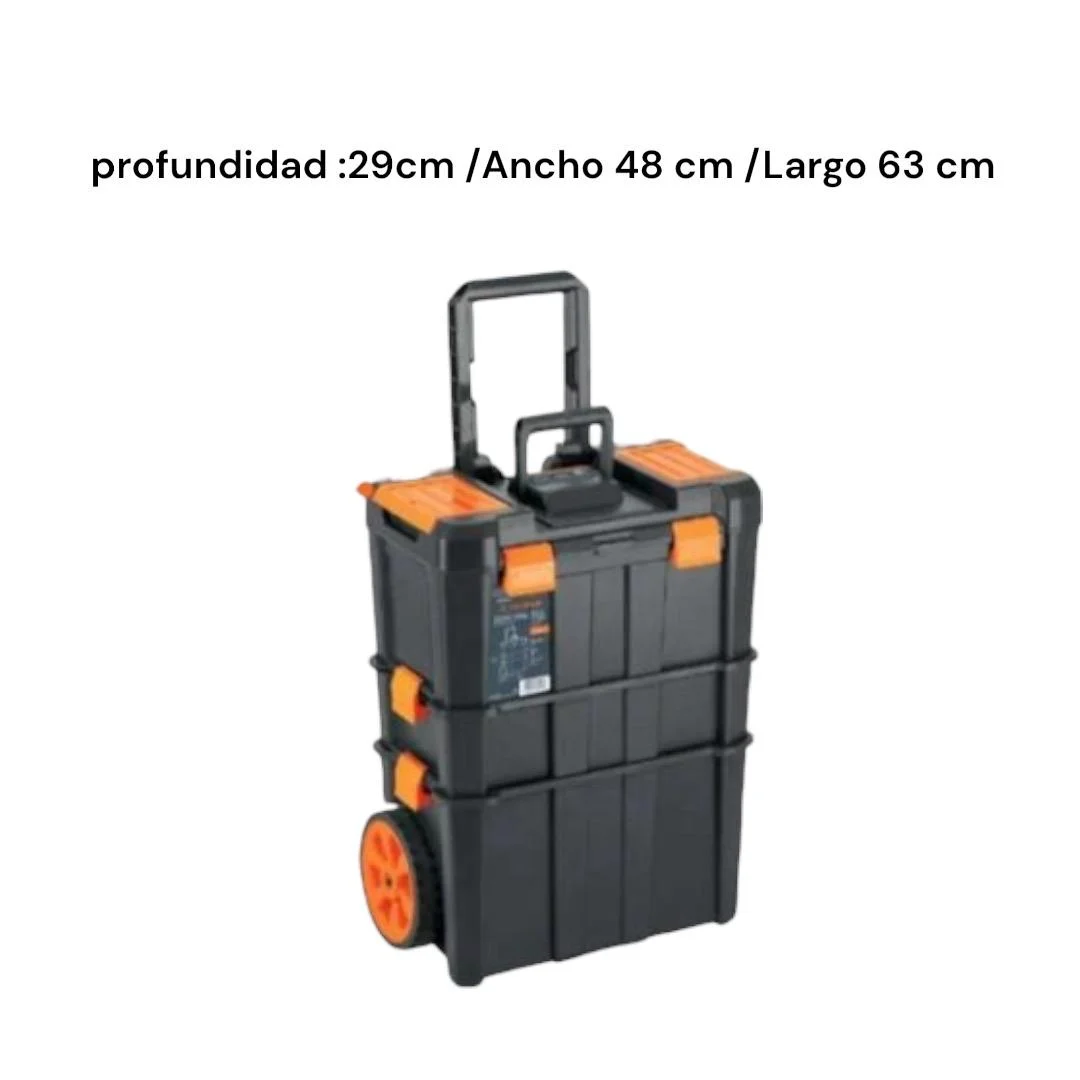 CAJA HERRAMIENTAS GRANDE 19 X25 3 EN 1 TRUPER COD102644
