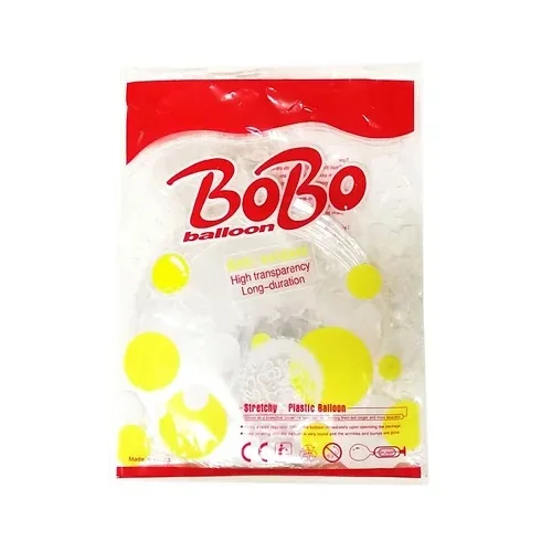 Foto 2 de GLOBO PVC 18" 1 PIEZA BURBUJAS