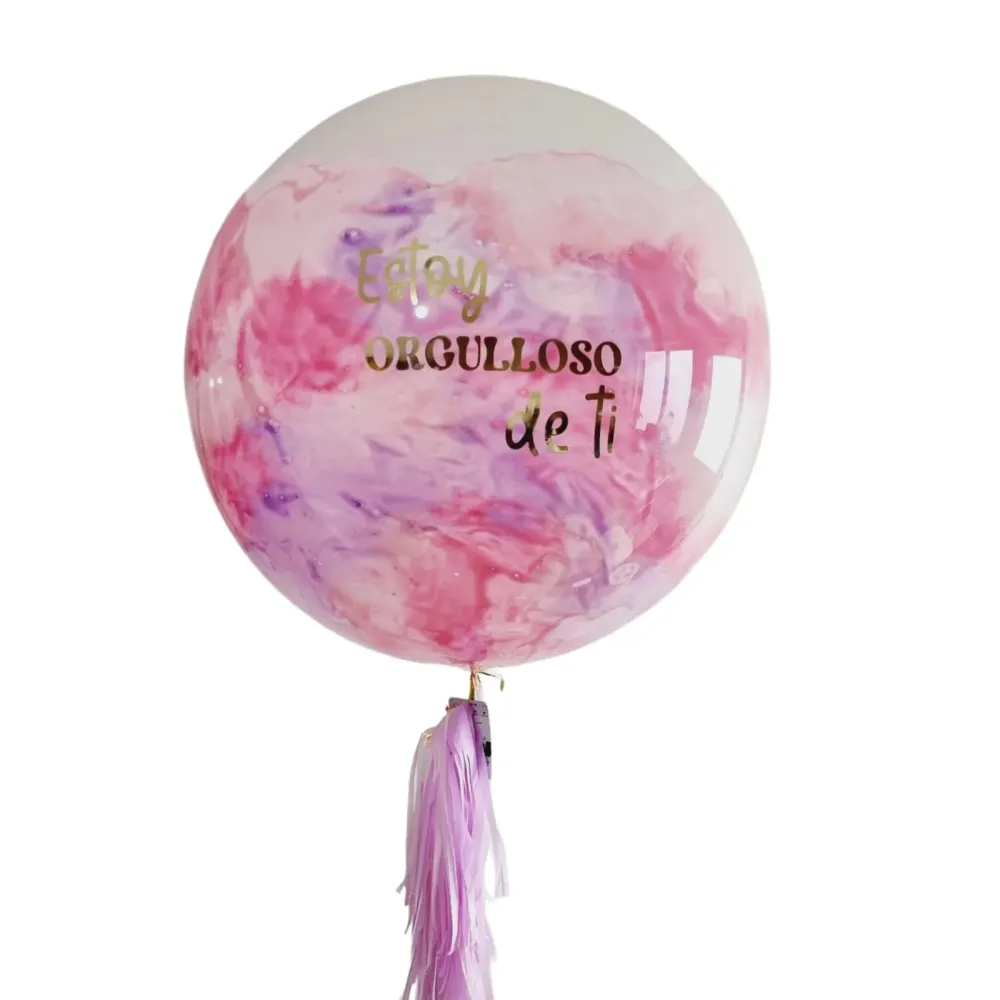 Foto 2 de GLOBO PVC 32" Y 36" 1 PIEZA BURBUJAS
