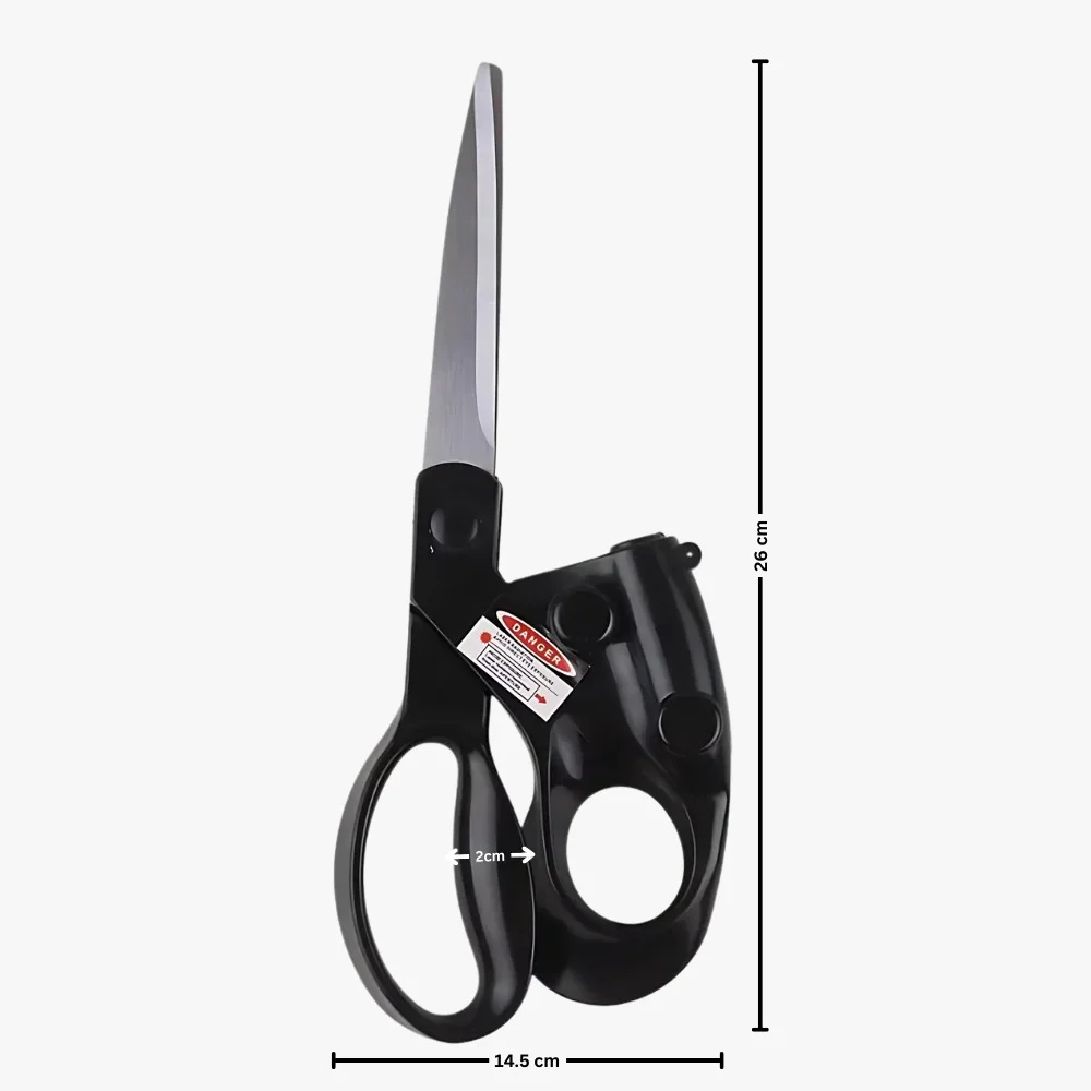 TIJERAS CON GUÍA LÁSER PARA MANUALIDADES