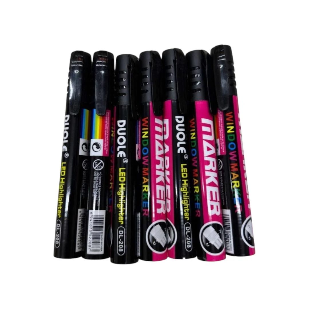 MARCADOR Y/O PLUMON PARA GLOBOS X 8 PZ QR-760-8