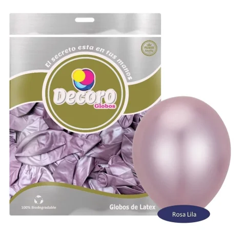 DECORO   CHROME J5 - ROSA LILA 12"X50 PZAS