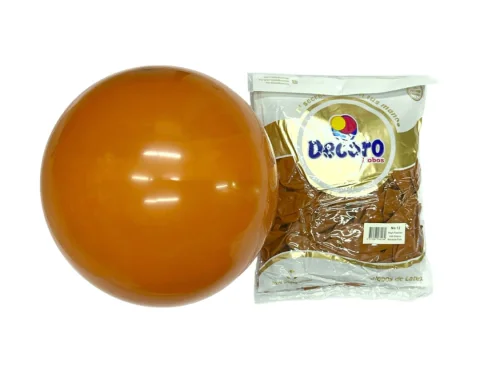 DECORO   NARANJA PALO 12"X100 PZA HIGH FASHION 2.8 GR