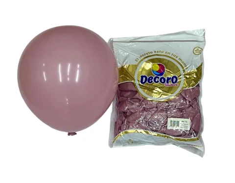 DECORO   ROSA CLAVEL 12"X100 PZA HIGH FASHION 2.8 GR