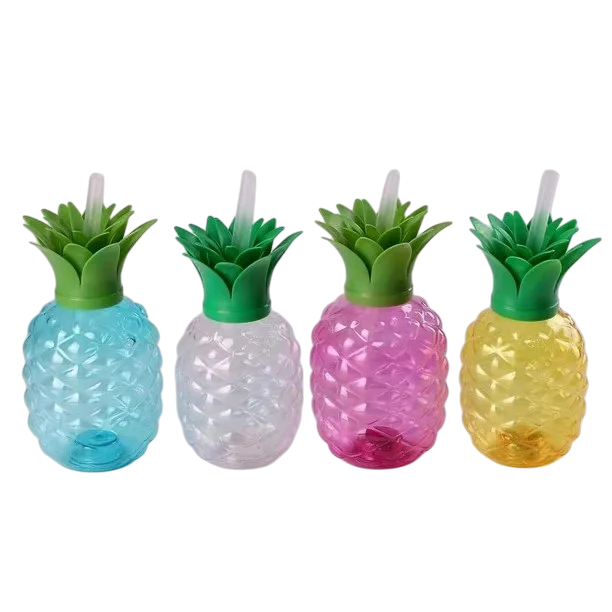 VASO PLASTICO PIÑA TRANSPARENTE PFM-CUP-3