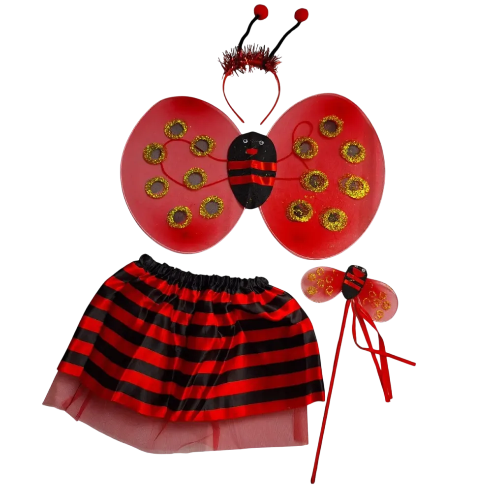 SET DE ALAS Y TUTUS CATARINA ABEJITA CP-182 PFM-22598