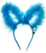 Foto 4 de DIADEMA OREJA DE CONEJO CON PLUMA LED BT-1330