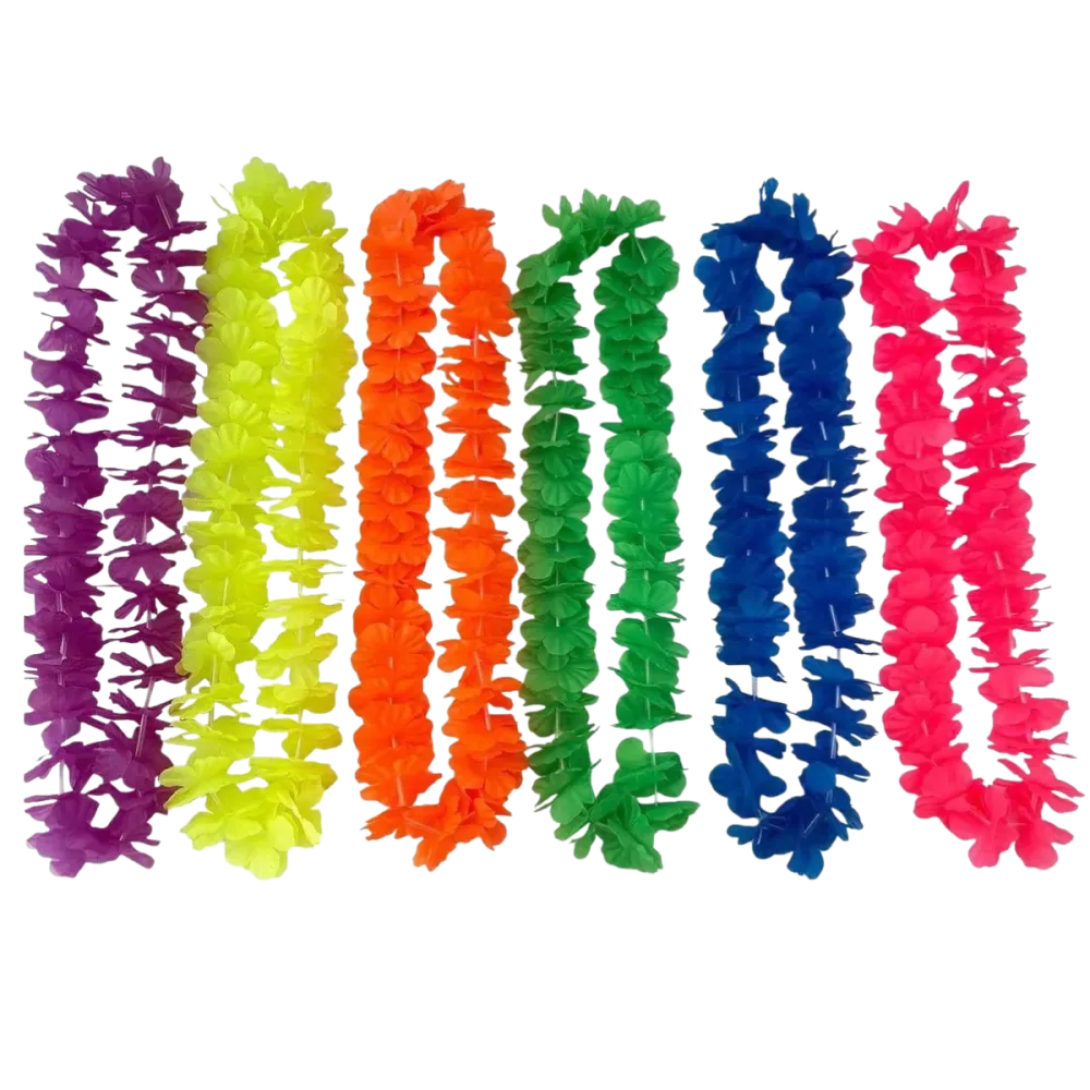 COLLAR HAWAIANO INDIVIDUAL COLOR FOSFORILOCO BT-941