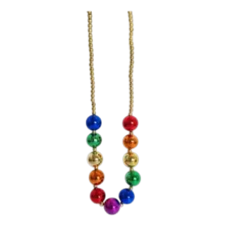 COLLAR MARDI ESFERAS TXL-005