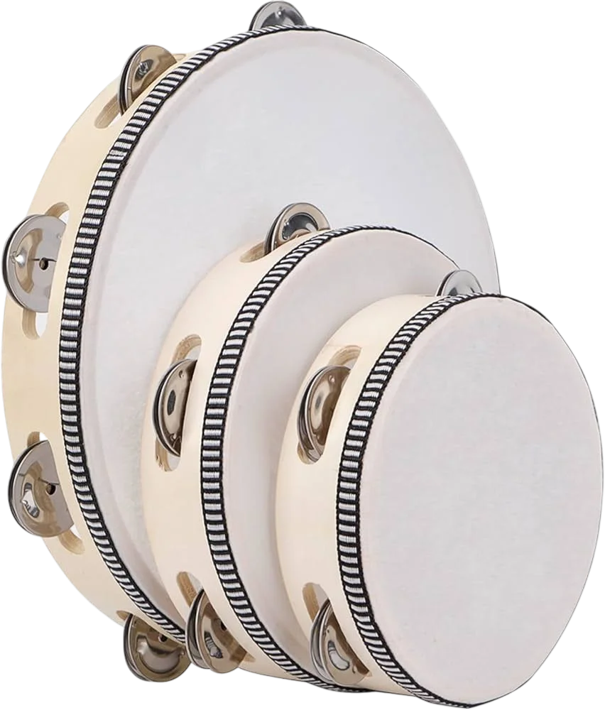 SET DE PANDERO DE MADERA 2495-002