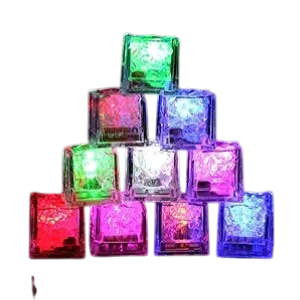 CUBO DE HIELO CON LUZ F-38 SS-17 BT-733 IEL-01 WJ-24A QW-80153