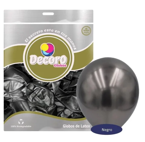 DECORO   CHROME J22 - NEGRO 18"X25 PZAS