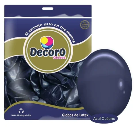 DECORO  F2-AZUL OCEANO 12"X100 PZAS 