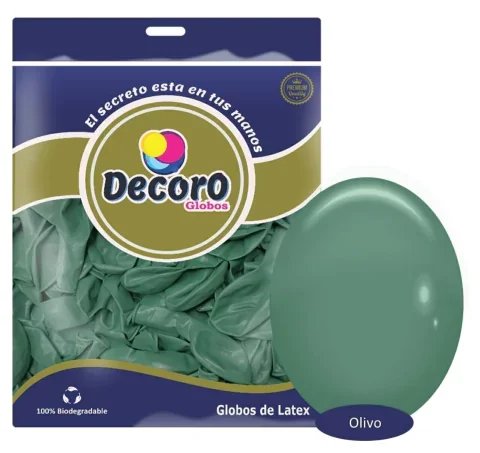 DECORO  F6-OLIVO 5"X100 PZAS