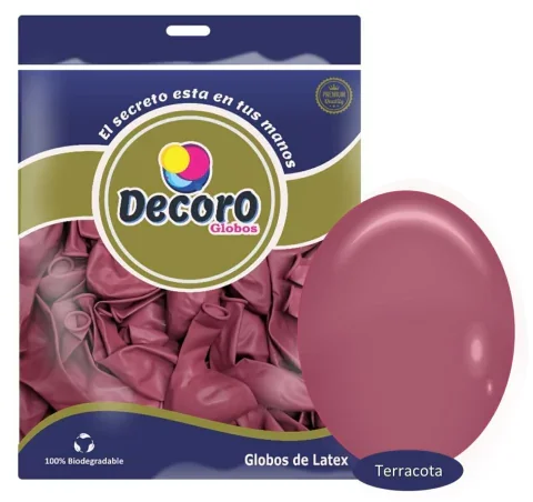 DECORO  F7-TERRACOTA 18"X25 PZAS