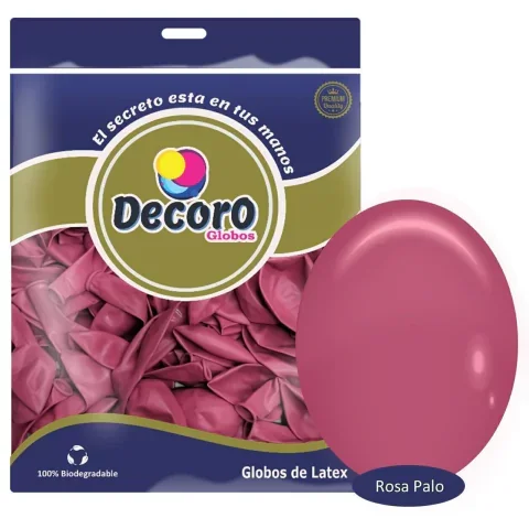DECORO  F14-ROSA PALO 5"X100 PZAS