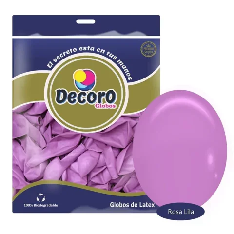 DECORO  M1 - ROSA LILA 5"X100 PZAS