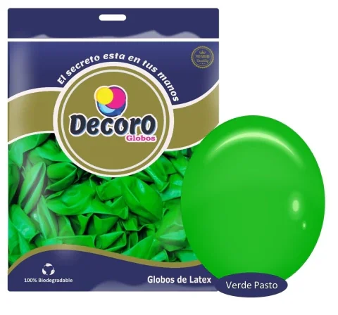 DECORO  Y5 - VERDE PASTO 5"X100 PZAS