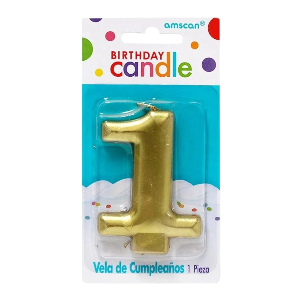 VELAS DE NUMEROS AMSCAN