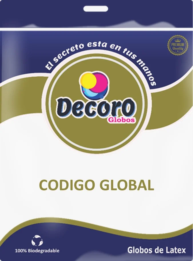 BOLSA GLOBOS 18"X5 PZAS