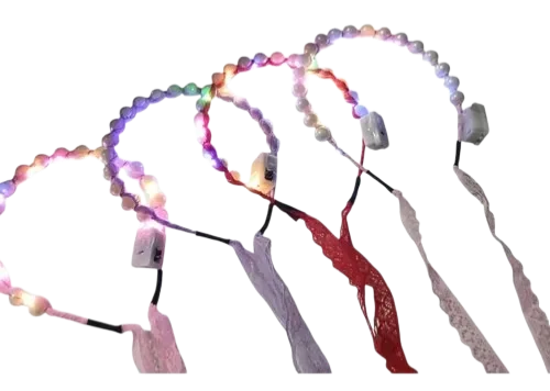 DIADEMA PERLA CON TUL QW-81324