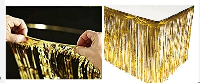 CORTINA FALDON TABLON 70 CM X 3 MTS