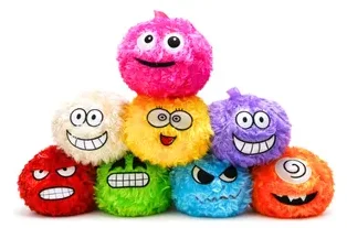 PELOTA DE PELUCHE SURTIDO 9 INCH