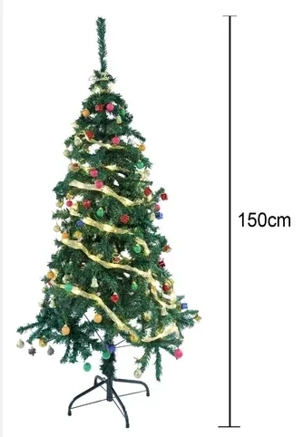 ARBOL/PINO DE NAVIDAD DE-150 350 RAMAS 1.50MTS