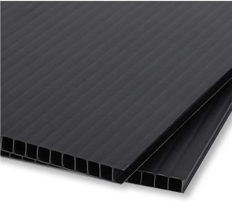 LAMINA COROPLAST NEGRA 4MM T70 122X244 EXCELENTE CALIDAD