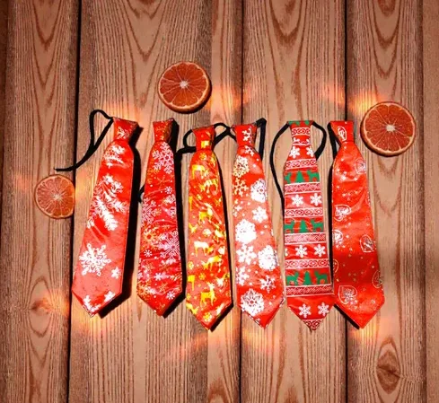 CORBATA NAVIDAD LED 81233